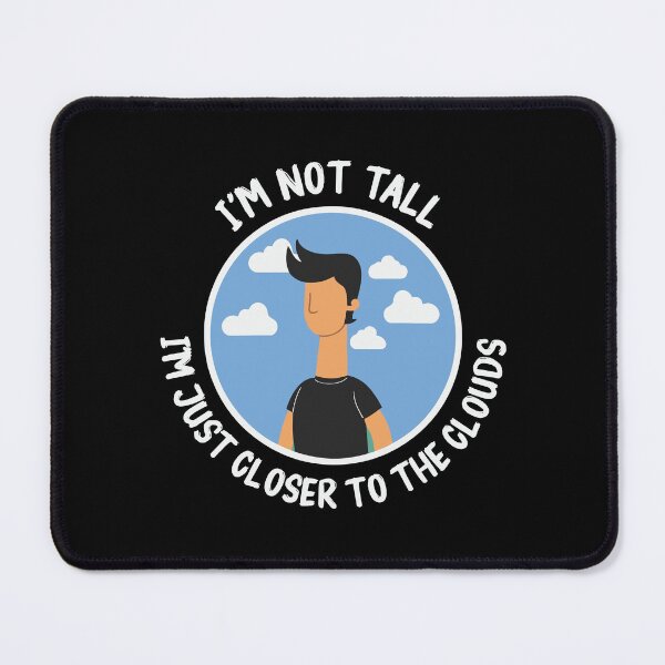 Item preview, Tall men's humor: Funny tall men quotes designed and sold by The Knick Knack Nook.