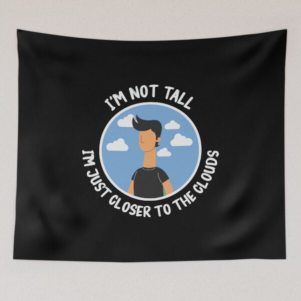 Item preview, Tall men's humor: Funny tall men quotes designed and sold by The  Knick Knack Nook.