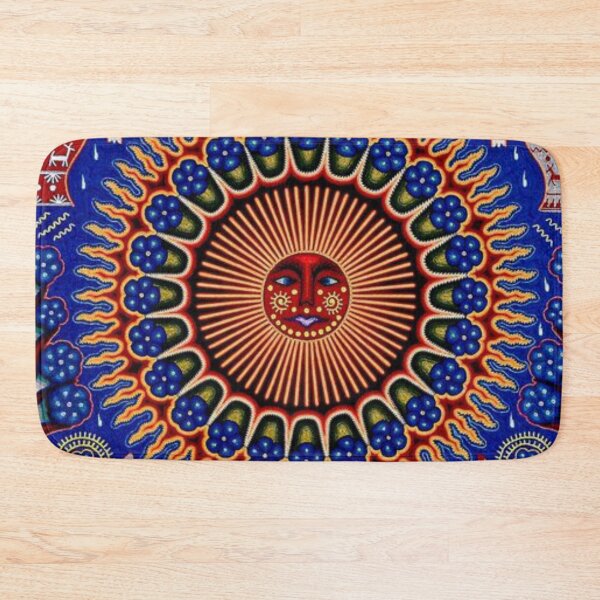 Item preview, Huichol sun and universe designed and sold by Caracol-Spanish.