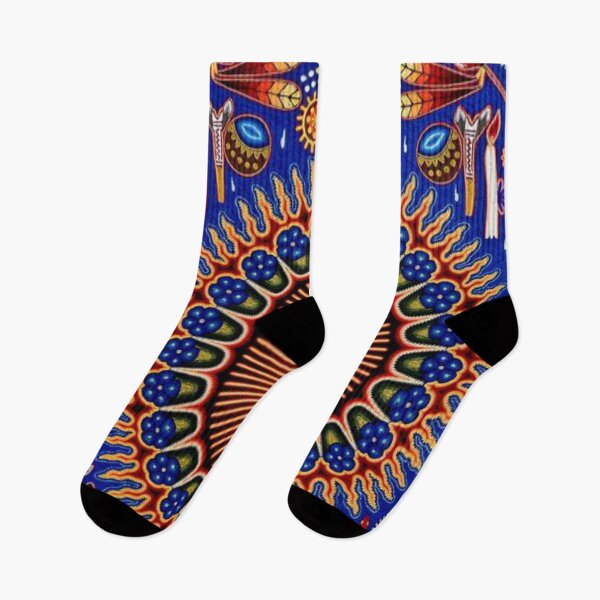 Item preview, Huichol sun and universe designed and sold by Caracol-Spanish.