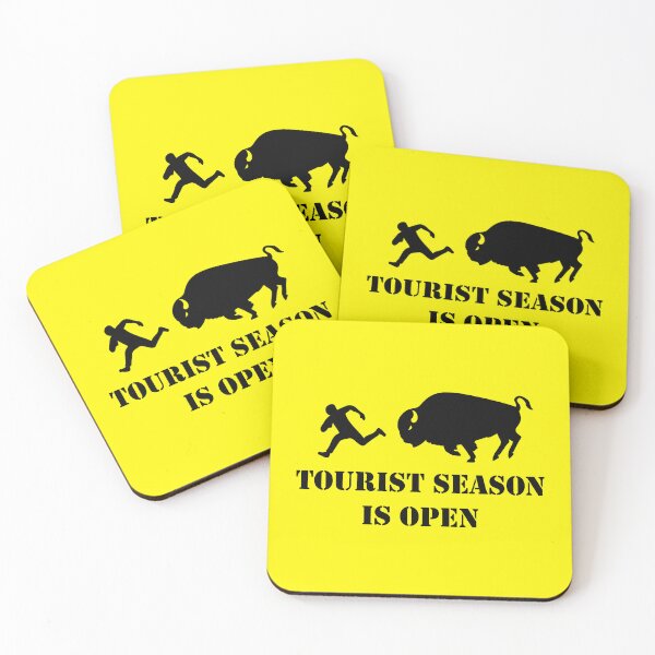Item preview, Tourist Season is Open designed and sold by LucentJourneys.
