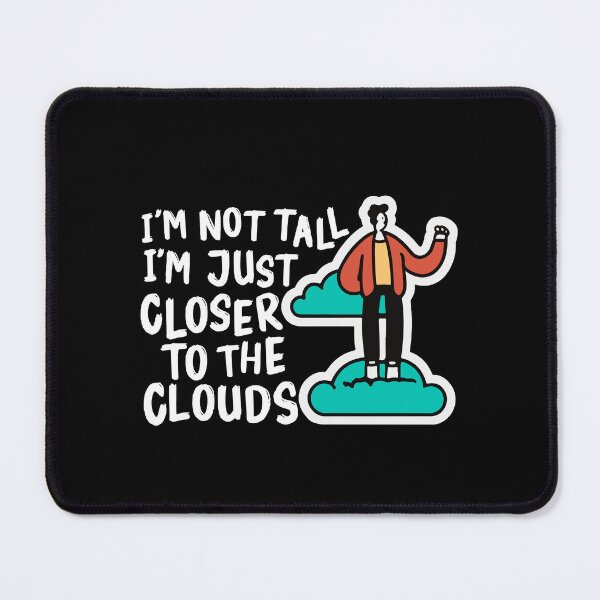 Item preview, Tall men's humor: Funny tall men quotes designed and sold by The Knick Knack Nook.