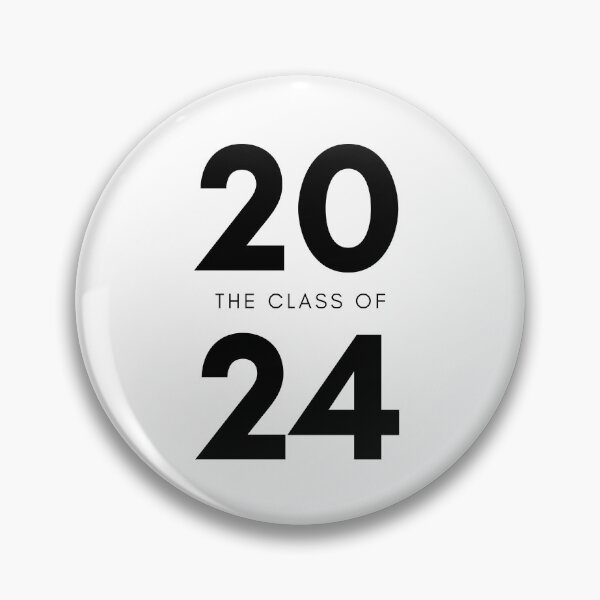 Item preview, Class Of 2024. Simple Typography 2024 Design for Class Of/ Senior/ Graduation. Black designed and sold by That Cheeky Tee.