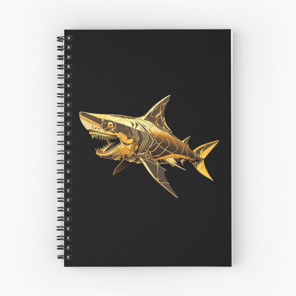 Item preview, gold shark designed and sold by skateras.