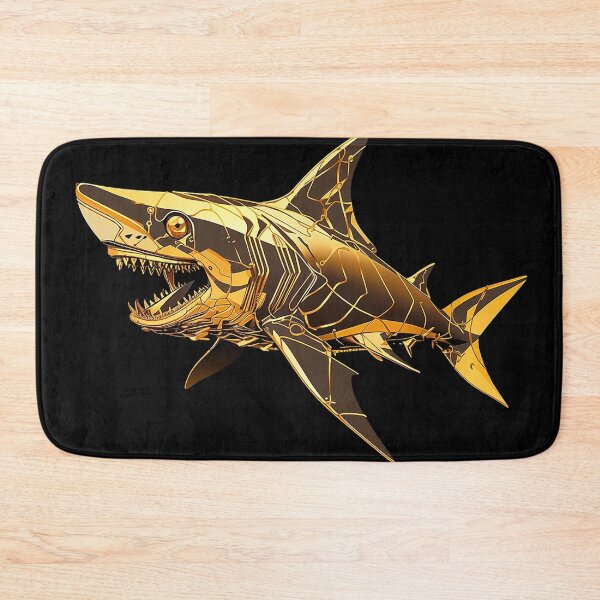 Item preview, gold shark designed and sold by skateras.