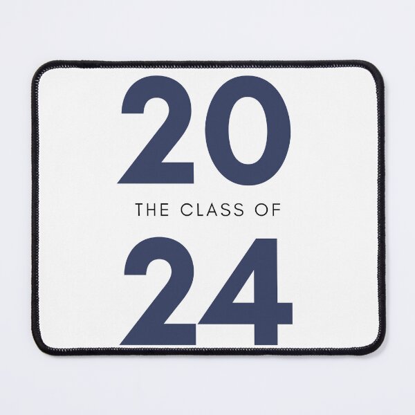 Item preview, Class Of 2024. Simple Typography 2024 Design for Class Of/ Senior/ Graduation. Navy designed and sold by That Cheeky Tee.