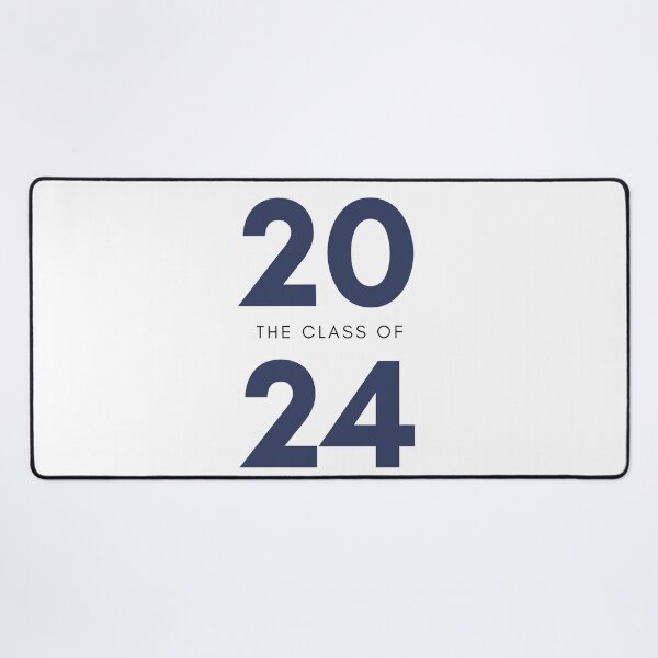 Item preview, Class Of 2024. Simple Typography 2024 Design for Class Of/ Senior/ Graduation. Navy designed and sold by That Cheeky Tee.