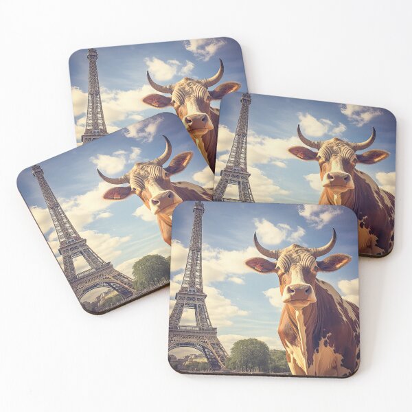 Item preview, A Cow in Paris 01 designed and sold by Elisabeth Lucas.