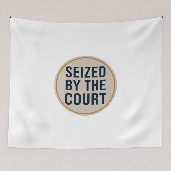 Item preview, seized by the court designed and sold by Robert Pląder.