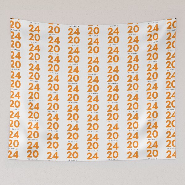 Item preview, Class Of 2024. Simple Typography 2024 Design for Class Of/ Senior/ Graduation. Orange designed and sold by That Cheeky Tee.