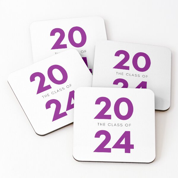 Item preview, Class Of 2024. Simple Typography 2024 Design for Class Of/ Senior/ Graduation. Purple designed and sold by That Cheeky Tee.