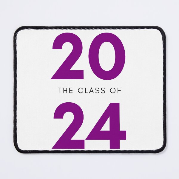 Item preview, Class Of 2024. Simple Typography 2024 Design for Class Of/ Senior/ Graduation. Purple designed and sold by That Cheeky Tee.