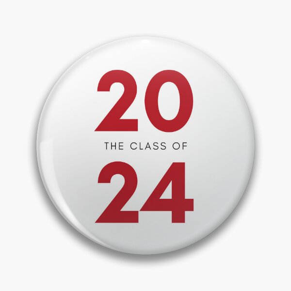 Item preview, Class Of 2024. Simple Typography 2024 Design for Class Of/ Senior/ Graduation. Red designed and sold by That Cheeky Tee.
