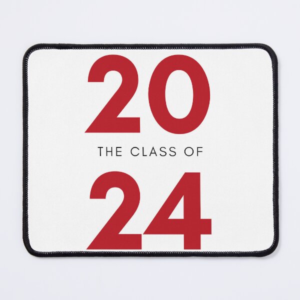 Item preview, Class Of 2024. Simple Typography 2024 Design for Class Of/ Senior/ Graduation. Red designed and sold by That Cheeky Tee.