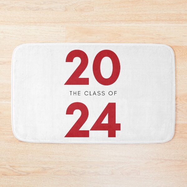 Item preview, Class Of 2024. Simple Typography 2024 Design for Class Of/ Senior/ Graduation. Red designed and sold by That Cheeky Tee.