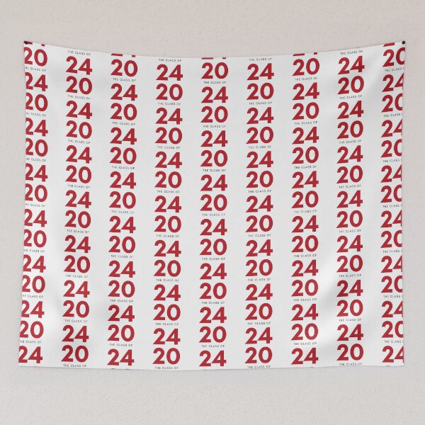 Item preview, Class Of 2024. Simple Typography 2024 Design for Class Of/ Senior/ Graduation. Red designed and sold by That Cheeky Tee.