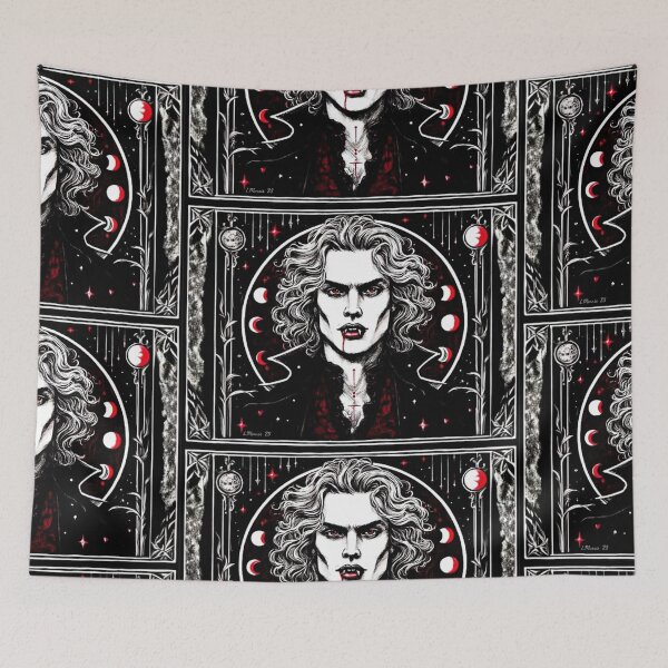 Item preview, Vampire Lestat tarot art designed and sold by GhostMachine13.