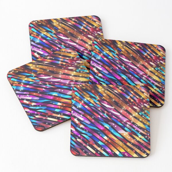 Item preview, Abstract Colorful Streamers Pattern designed and sold by calibrit.
