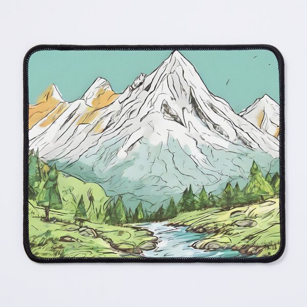 Item preview, Nature mountain designed and sold by Newrealis.