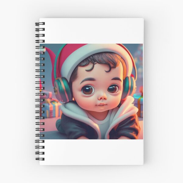 Item preview, child in santa hat designed and sold by Robert Pląder.
