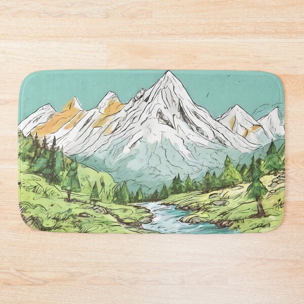 Item preview, Nature mountain designed and sold by Newrealis.