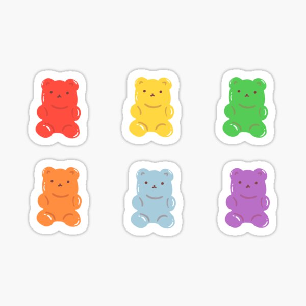 Item preview, Rainbow Gummy Bears designed and sold by BooksWizard.
