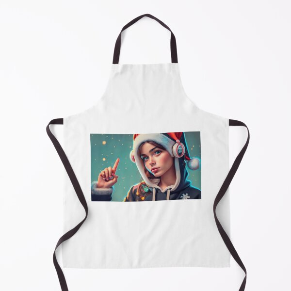 Item preview, girl in santa hat designed and sold by Robert Pląder.