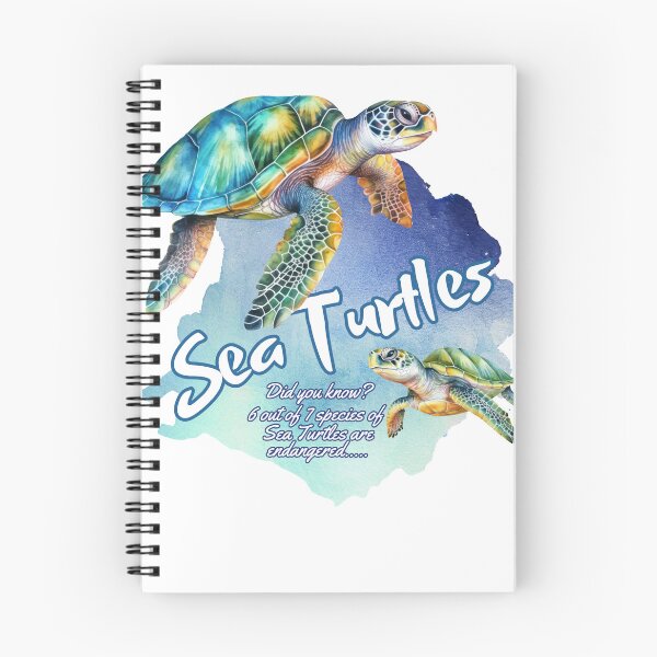 Item preview, Sea Turtles... Did you know? designed and sold by CottageBoutique.