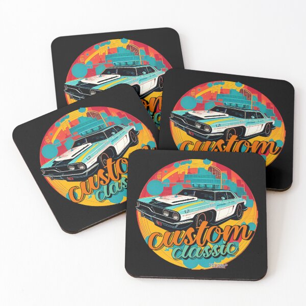 Item preview, Vintage Custom car 74 designed and sold by RedWolfDisigne.