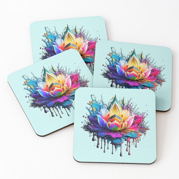 Item preview, Lotus Flower, Multicolor designed and sold by VirtusMachina.