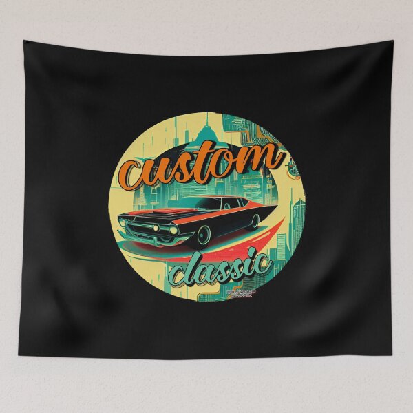 Item preview, Vintage Custom car 75 designed and sold by RedWolfDisigne.