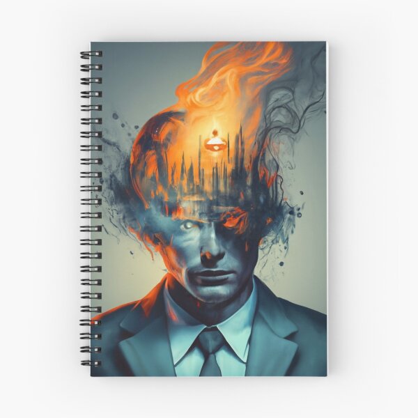 Item preview, burning head designed and sold by Robert Pląder.