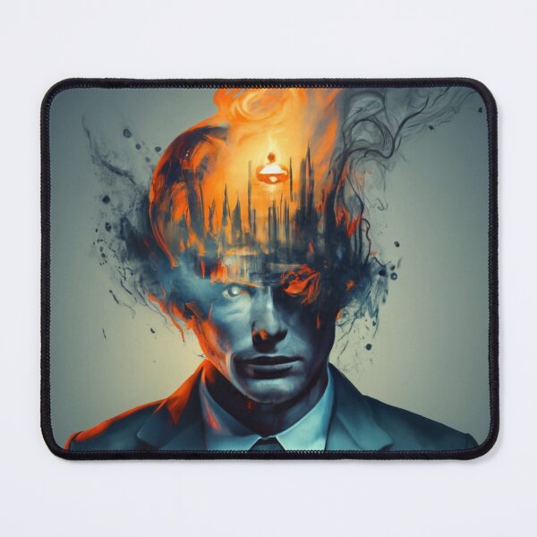 Item preview, burning head designed and sold by Robert Pląder.