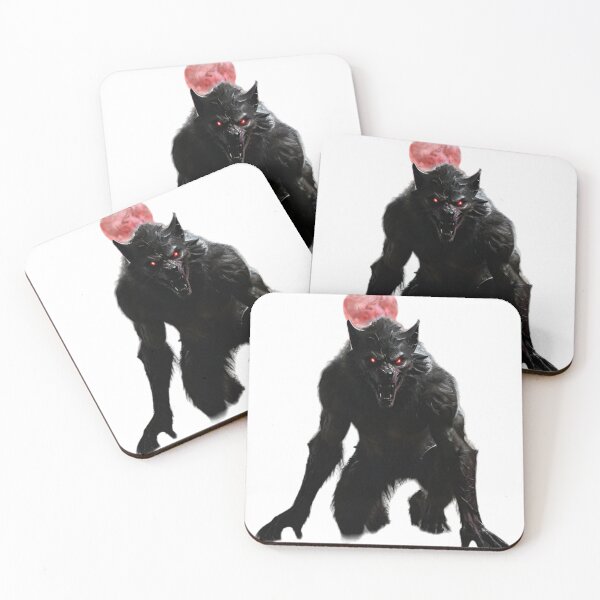 Item preview, Lurking Beast Under the Blood Moon designed and sold by pngart1.