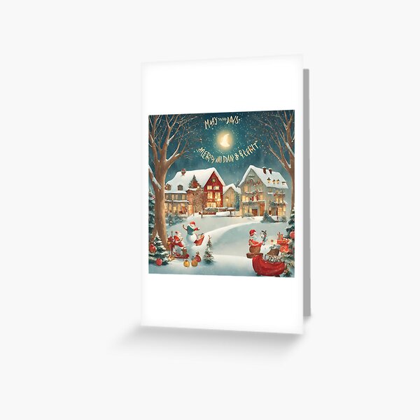 Artikel-Vorschau von Weihnachtszauber: Feiern Sie die Freude der Jahreszeit, designt und verkauft von Happyfreedom.