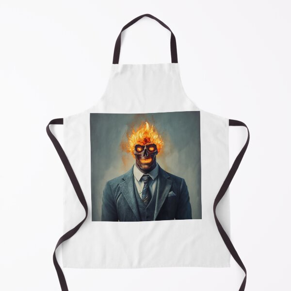 Item preview, burning head designed and sold by Robert Pląder.
