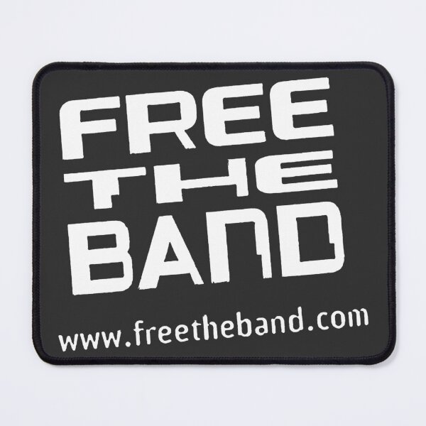 Item preview, Free the Band (text only, white) designed and sold by HK-C.