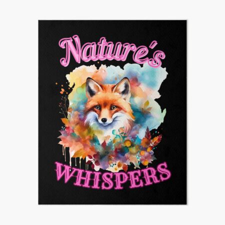 Item preview, Nature's Whispers. cool fox designed and sold by FoxVibes.