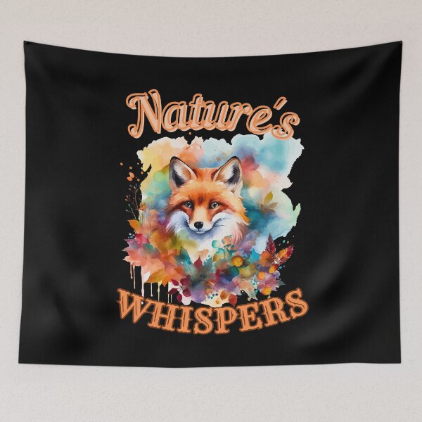 Item preview, Nature's Whispers. fox portrait designed and sold by FoxVibes.