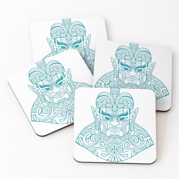 Item preview, Tumatauenga, the Maori god of war portrait. Maori Wavy art. by Mill2023 designed and sold by Mill2023.