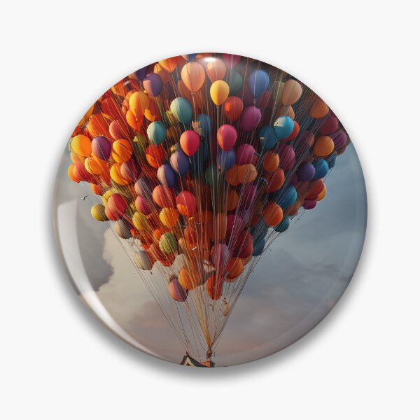 Item preview, House on Balloons designed and sold by Red Witch Art.