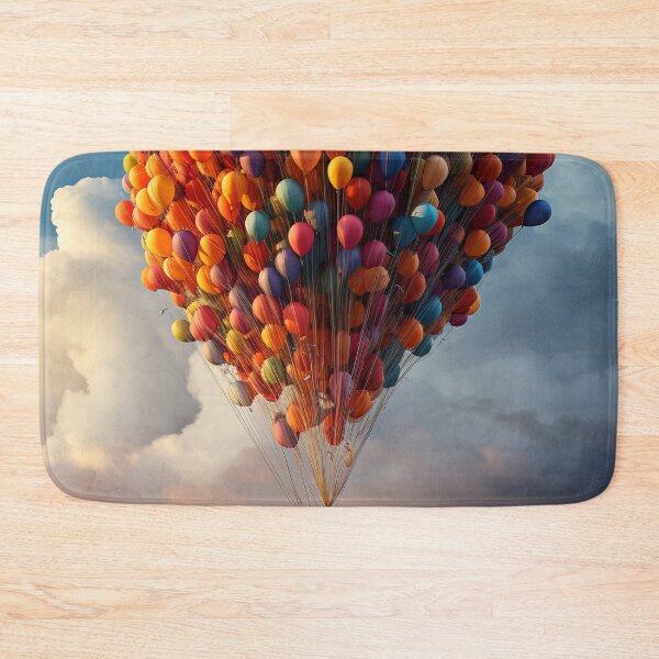 Item preview, House on Balloons designed and sold by Red Witch Art.
