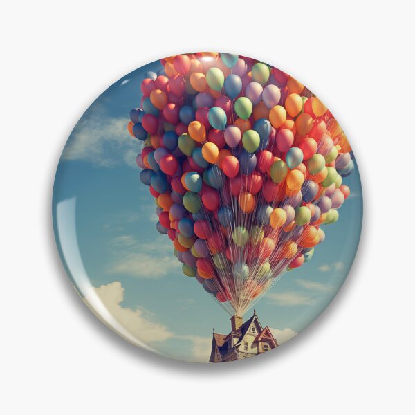 Item preview, House on Balloons 1 designed and sold by Red Witch Art.