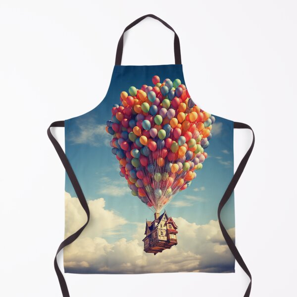 Item preview, House on Balloons 1 designed and sold by Red Witch Art.