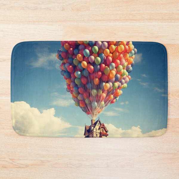 Item preview, House on Balloons 1 designed and sold by Red Witch Art.