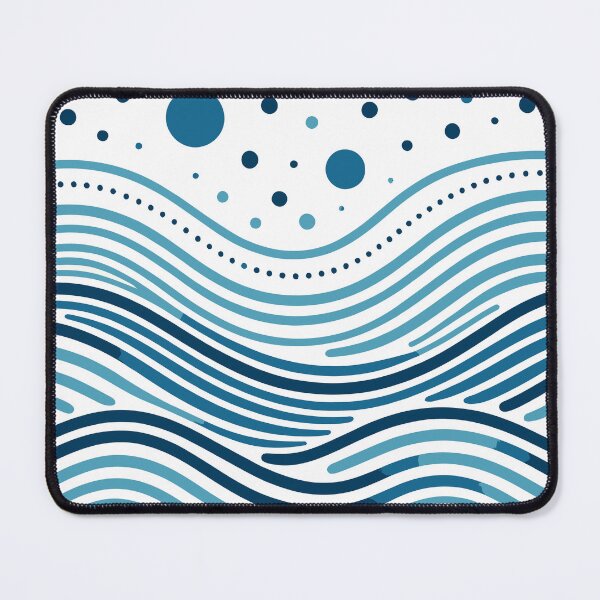 Item preview, Soothing Wavy Lines Pattern designed and sold by Spiritful-Bliss.