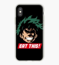 Vinilo o funda para iPhone Midoriya "Come esto"