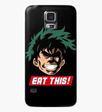Funda/vinilo para Samsung Galaxy Midoriya "Come esto"