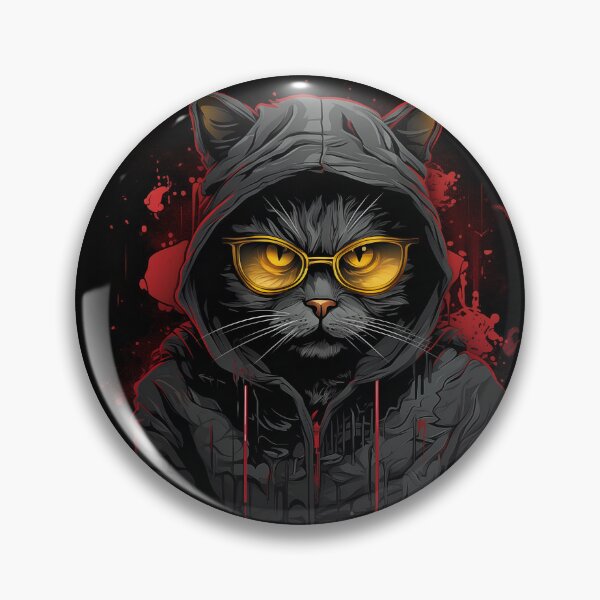 Item preview, Cool Hip Hop Rap Cat designed and sold by taujiart.