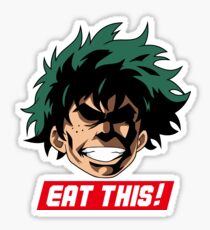 Midoriya "Eat This" Sticker
